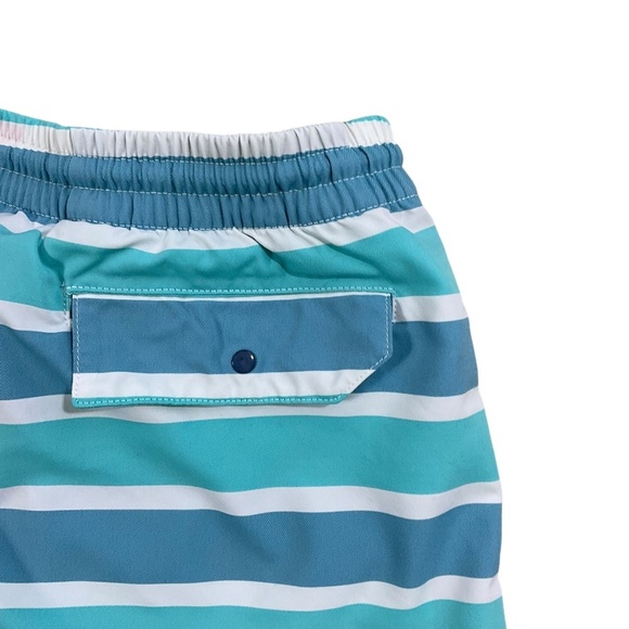 Collared Greens Men’s Swim Trunks size XL  Striped American Made 5.5” inseam - Picture 3 of 9